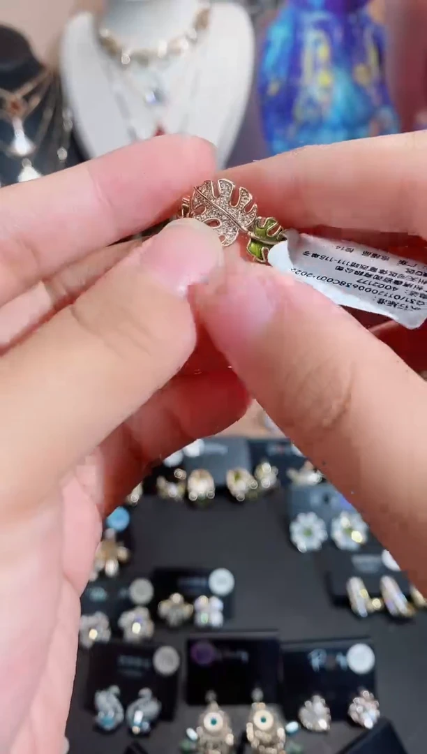 铜合金无925银戒指7275