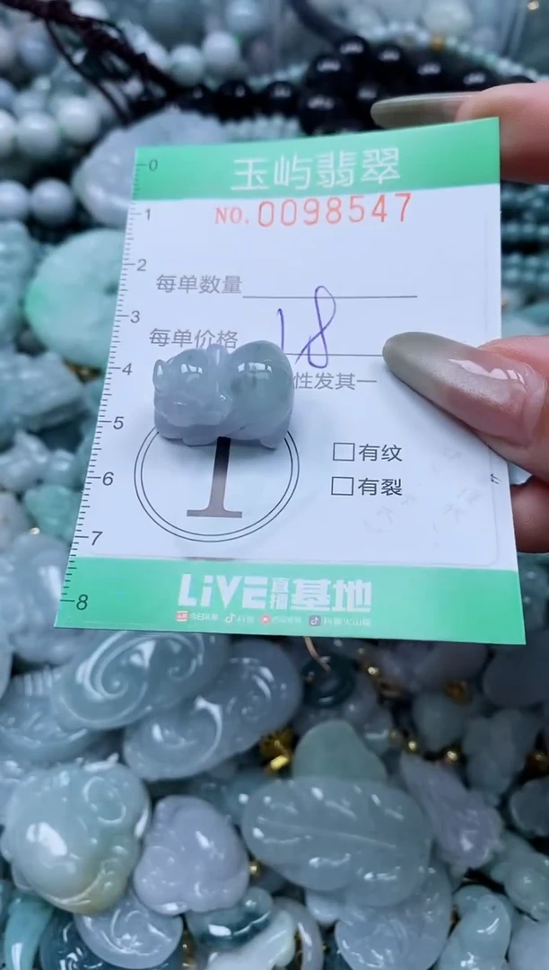【闪购商品】翡翠未镶嵌颈饰闪购0098547