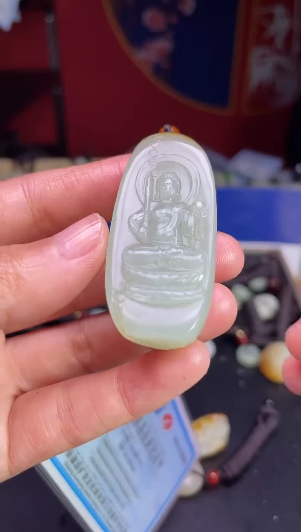 颈饰未镶嵌和田玉123