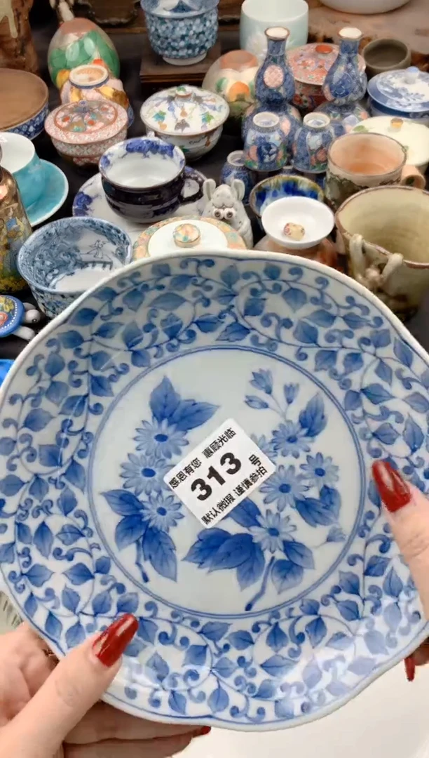 【闪购商品】瓷片313号九姑娘工艺品瓷器