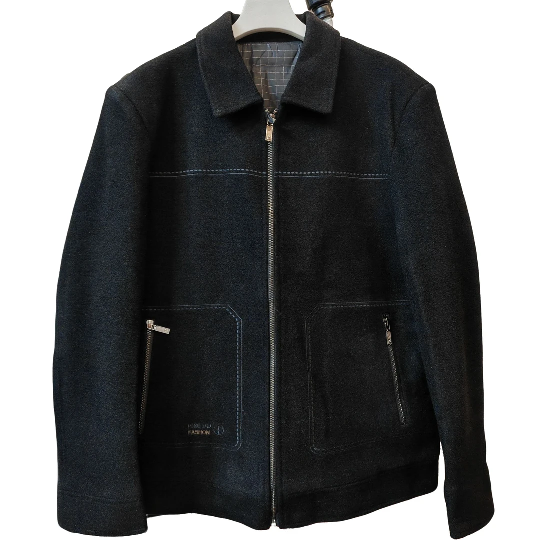 HXL2501休闲夹层夹克外套