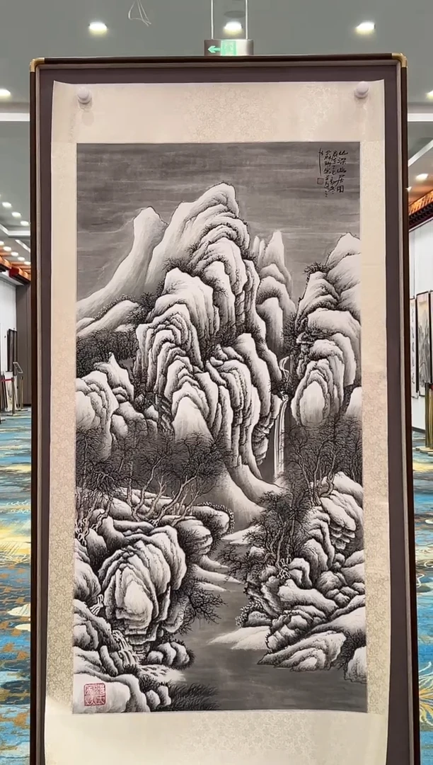 国画苏珊老师展览精品