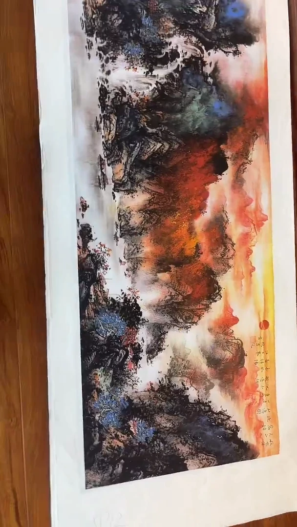 国画九霄甄选国画作品x012