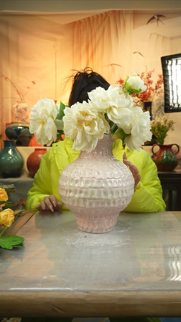 高度29口径14陶瓷花瓶