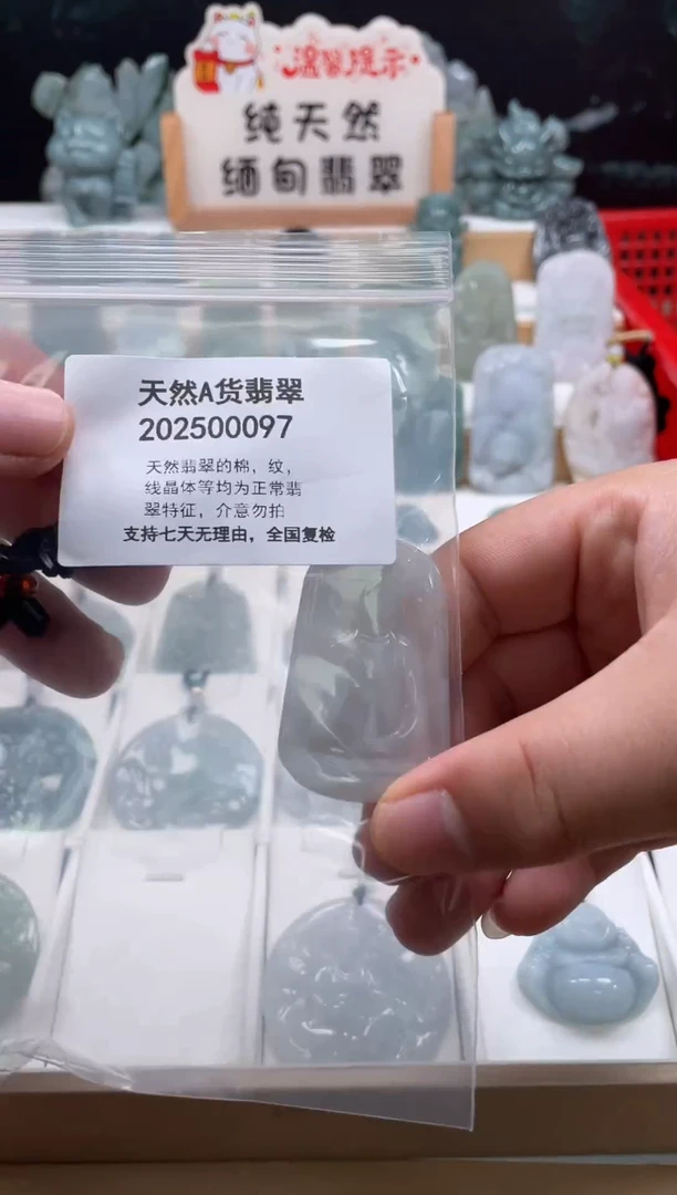 颈饰未镶嵌翡翠翠峰翡翠202512200057