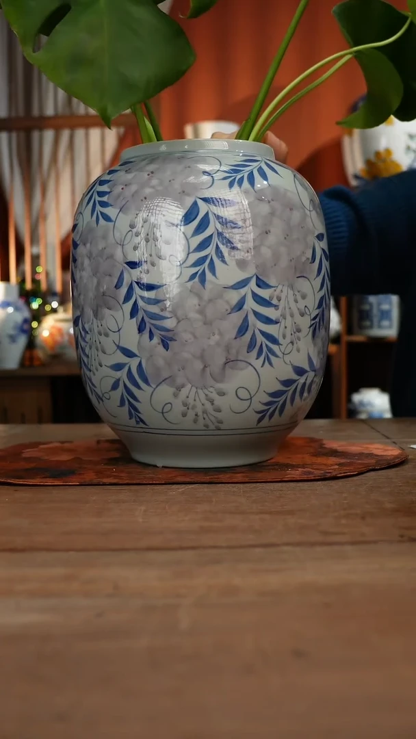 现代高温釉下彩手绘陶瓷餐具
