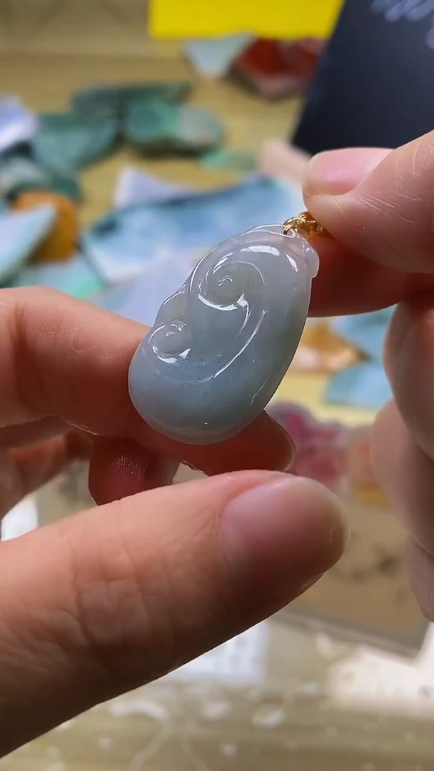 未镶嵌挂件翡翠翡翠A货202