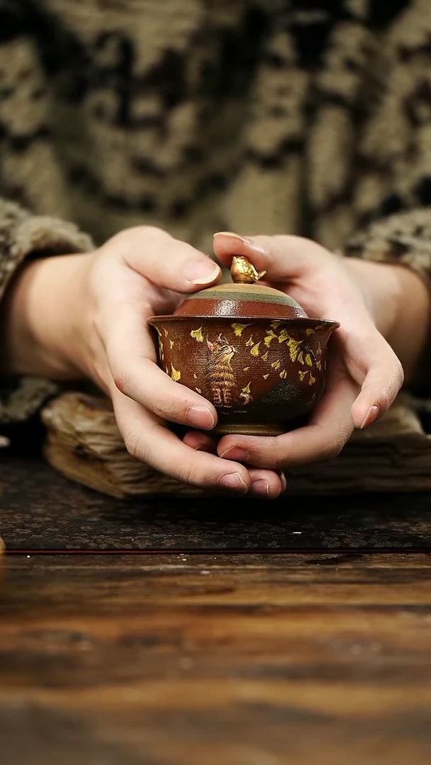 茶杯紫砂60号紫砂柴烧