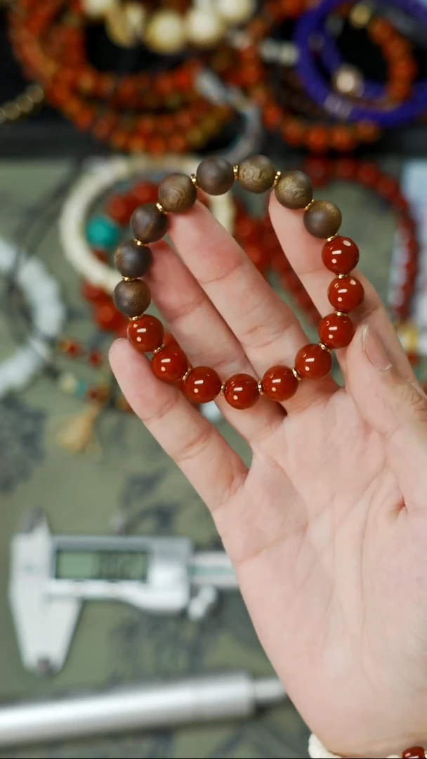 南红玛瑙文玩配饰未镶嵌文玩配饰