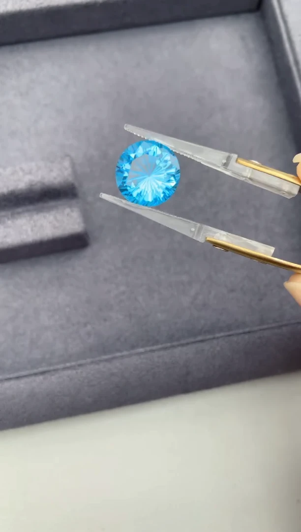 裸石托帕石11.1ct 托帕石 GA