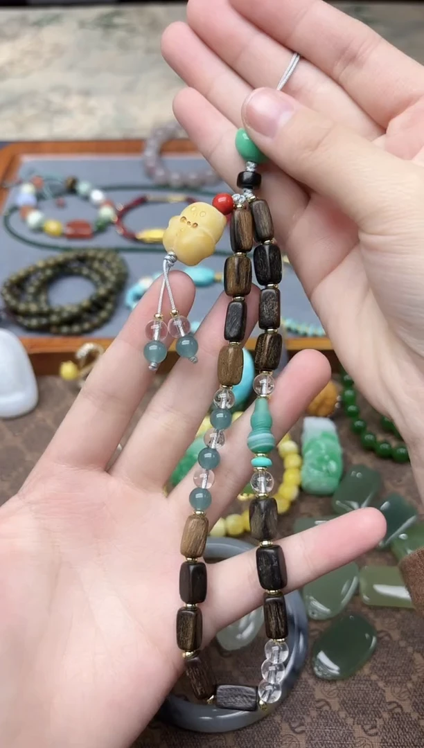 未镶嵌车挂玛瑙/玉髓玛瑙配饰手机链挂件ZD