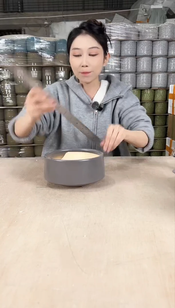 【闪购商品】陶瓷拼盘棕色小号17x9