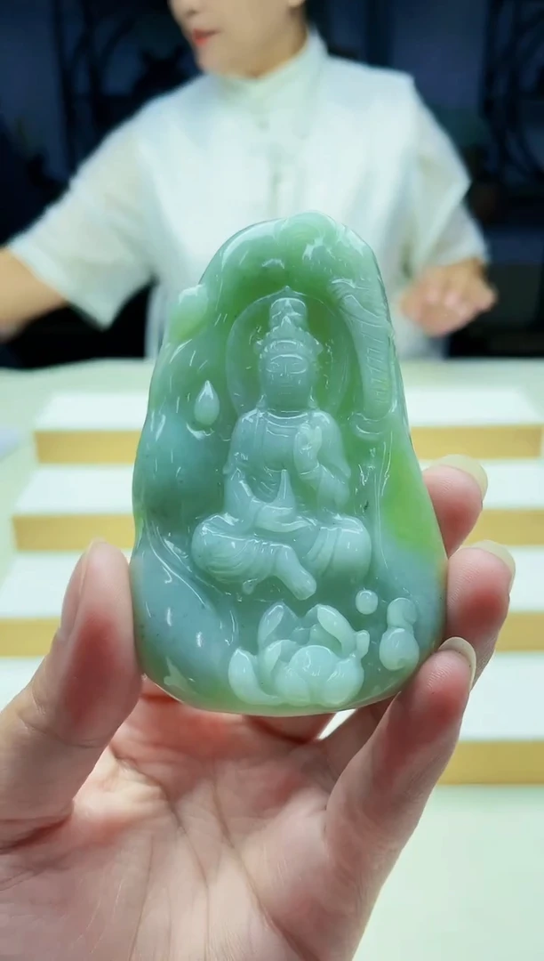未镶嵌定制翡翠毛货09120248