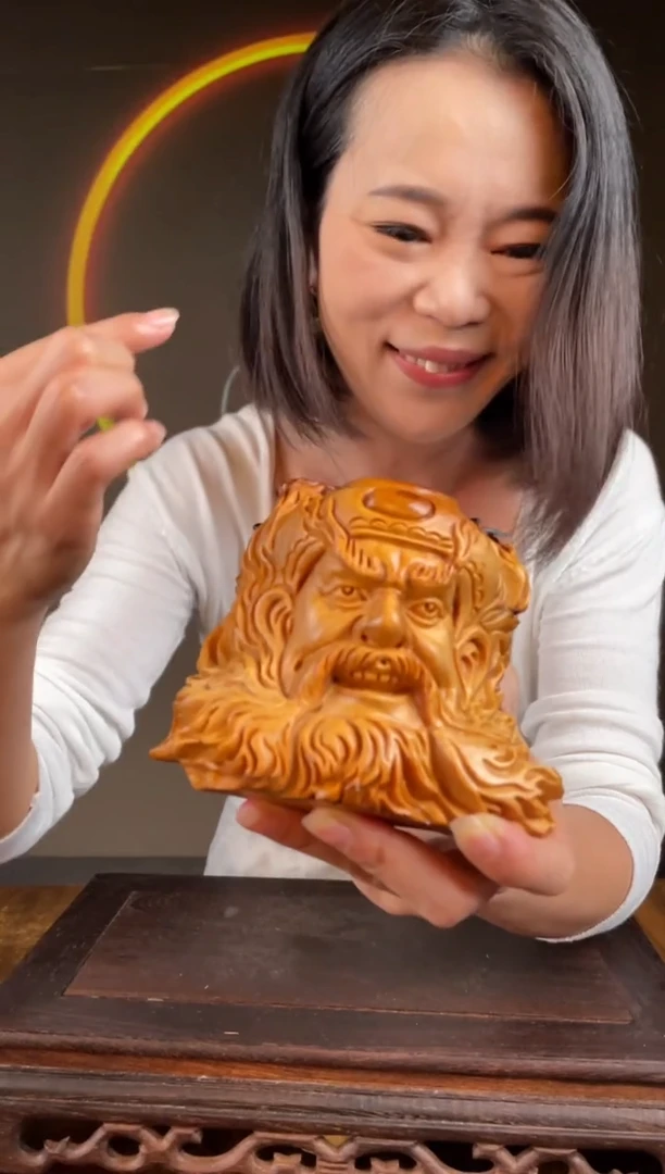 柏木（崖柏）手工摆件,先抢先得! 编号:55