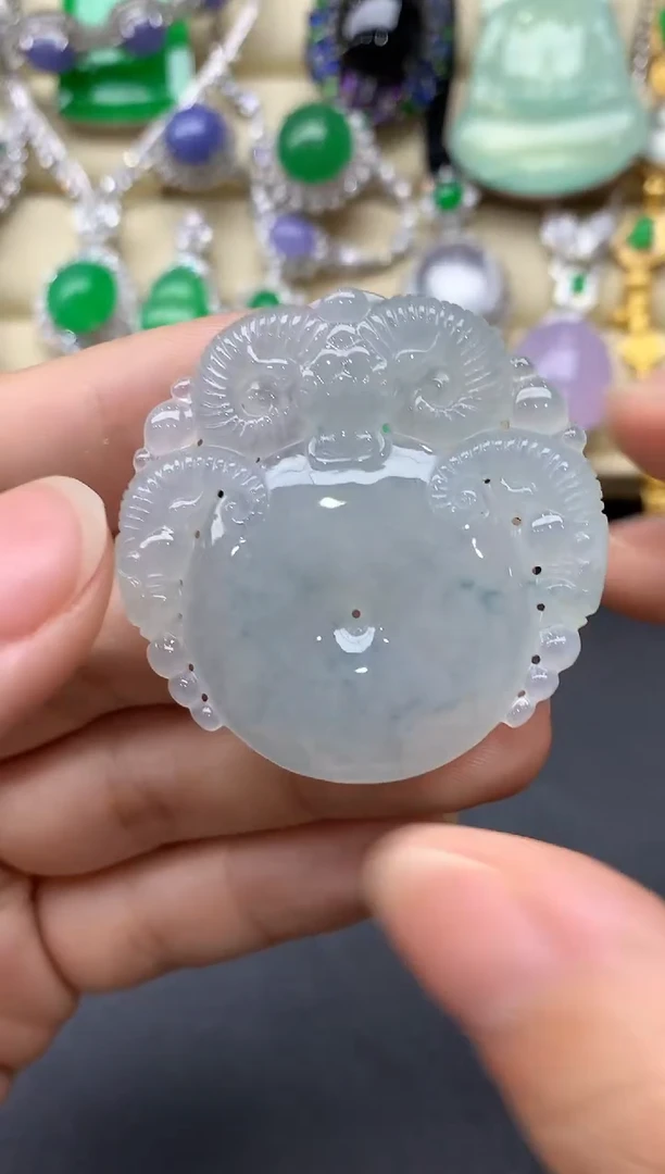 翡翠未镶嵌颈饰138中国好珍宝