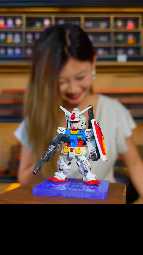 PVC【重涂】FW高达模型摆件