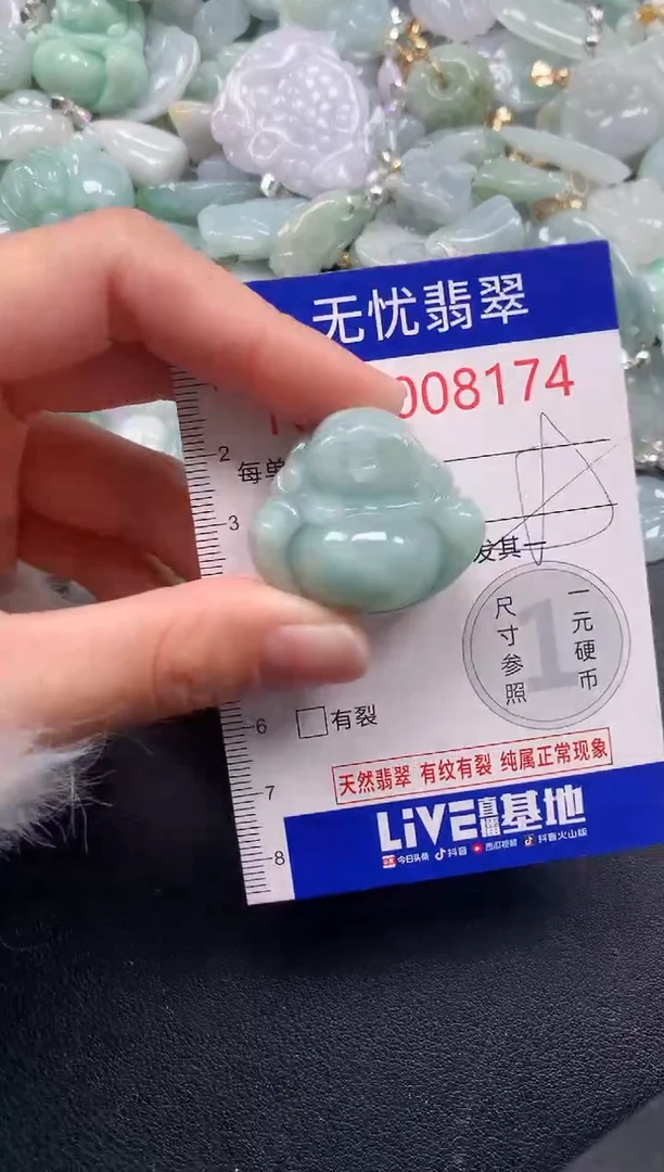 颈饰未镶嵌翡翠8174