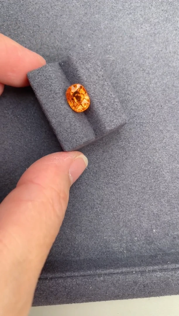 【闪购商品】石榴石（芬达石）裸石未镶嵌3.6ct芬达