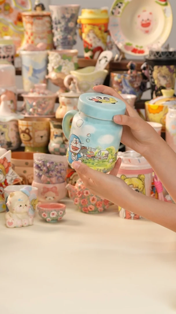 其他景德镇釉下彩手绘设计师款陶瓷