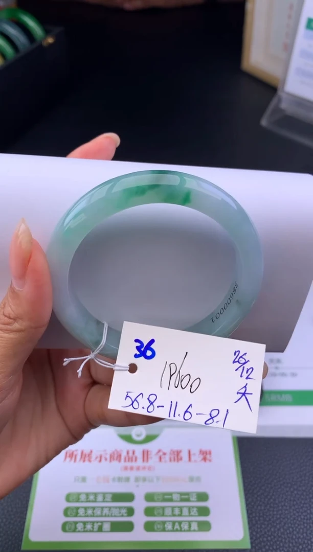 未镶嵌手镯翡翠假一赔三   手镯