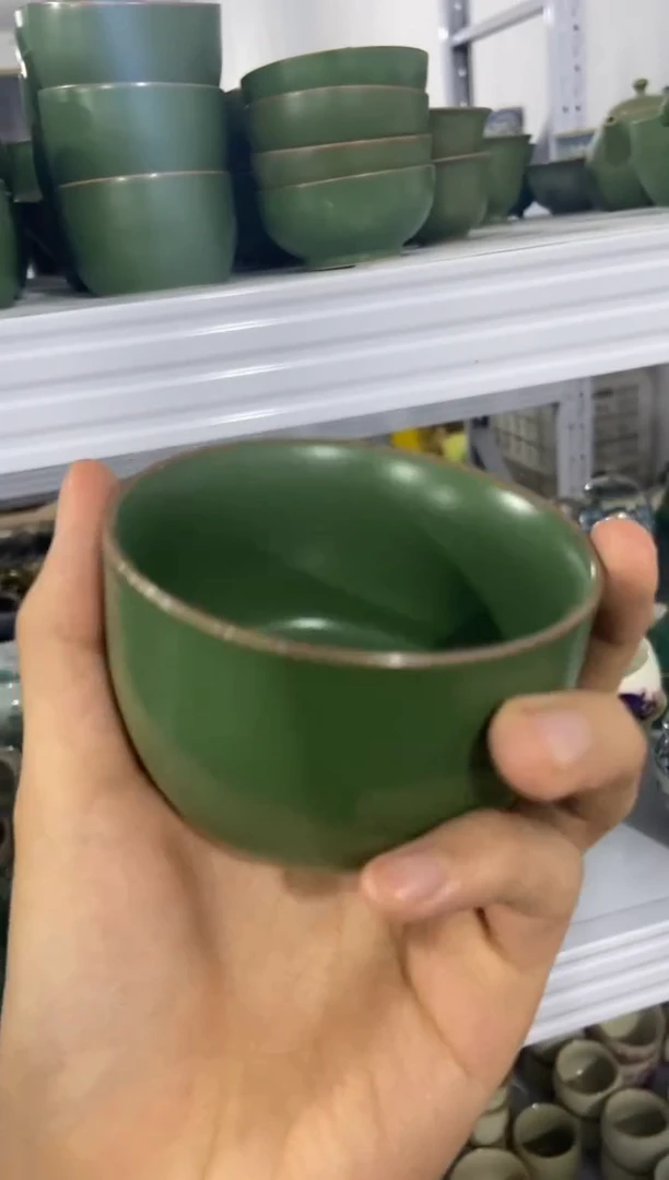 微微瑕疵茶杯茶具盖碗