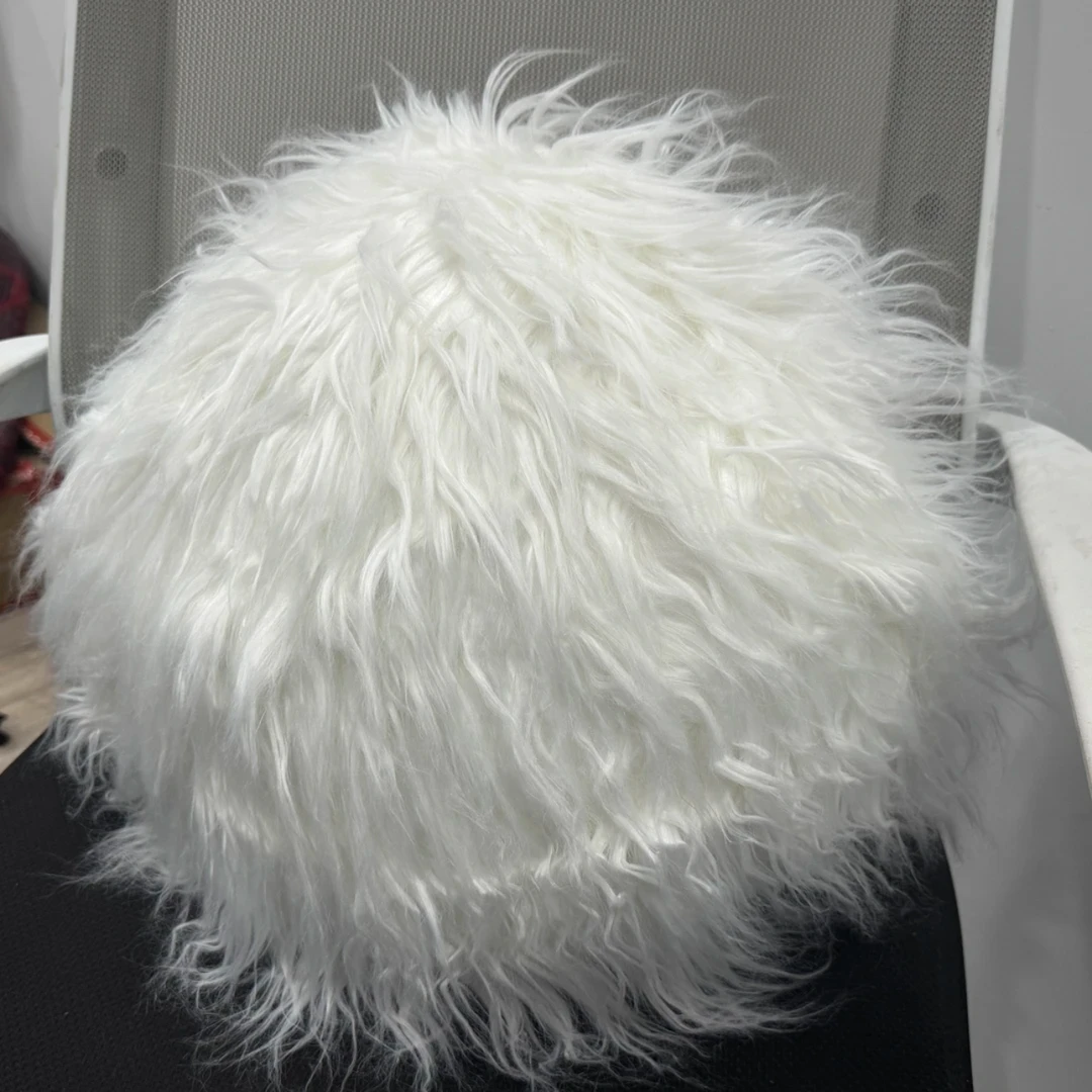 长毛抱枕套形状不挑发4个（不带芯）