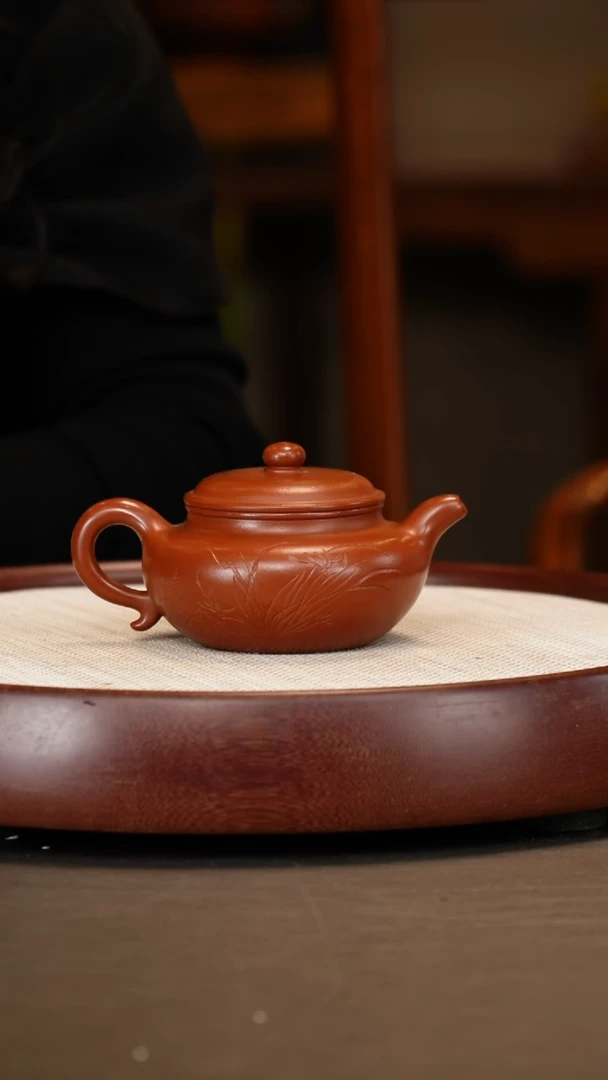 【闪购商品】紫砂茶壶【杨军保】大红袍仿古  260CC