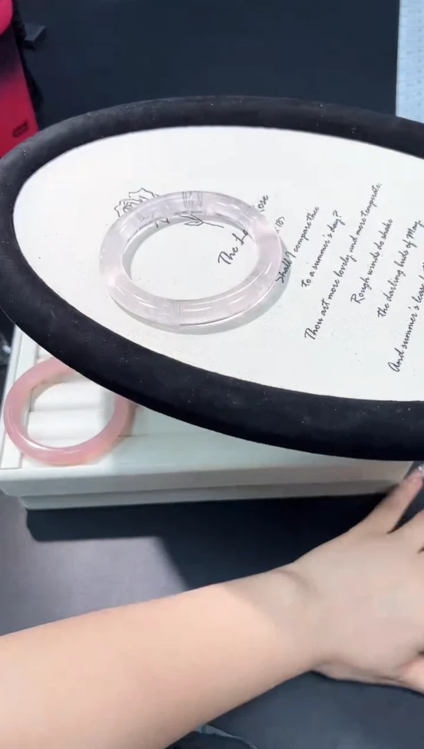 水晶手镯未镶嵌40f多样性发其一【1条】默认微瑕58