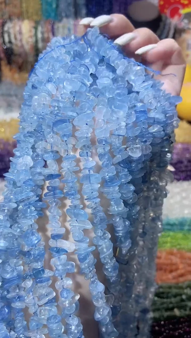 未镶嵌珠宝半成品水晶海蓝宝