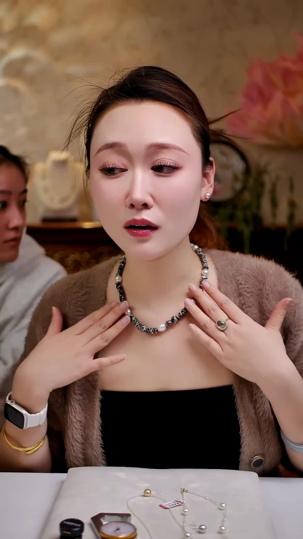 项链未镶嵌海水珍珠珍珠