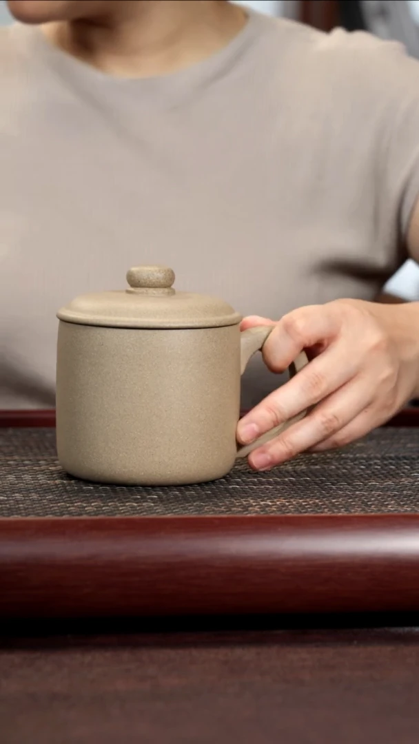 茶杯紫砂尾单瑕疵高温老段老板杯不带礼盒