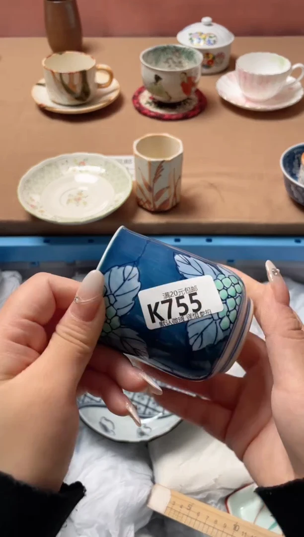 瓷片好**连瓷器瓷器K755