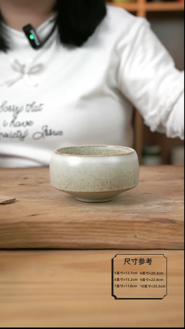 【闪购商品】奶奶系列的钵钵米饭碗加勺子