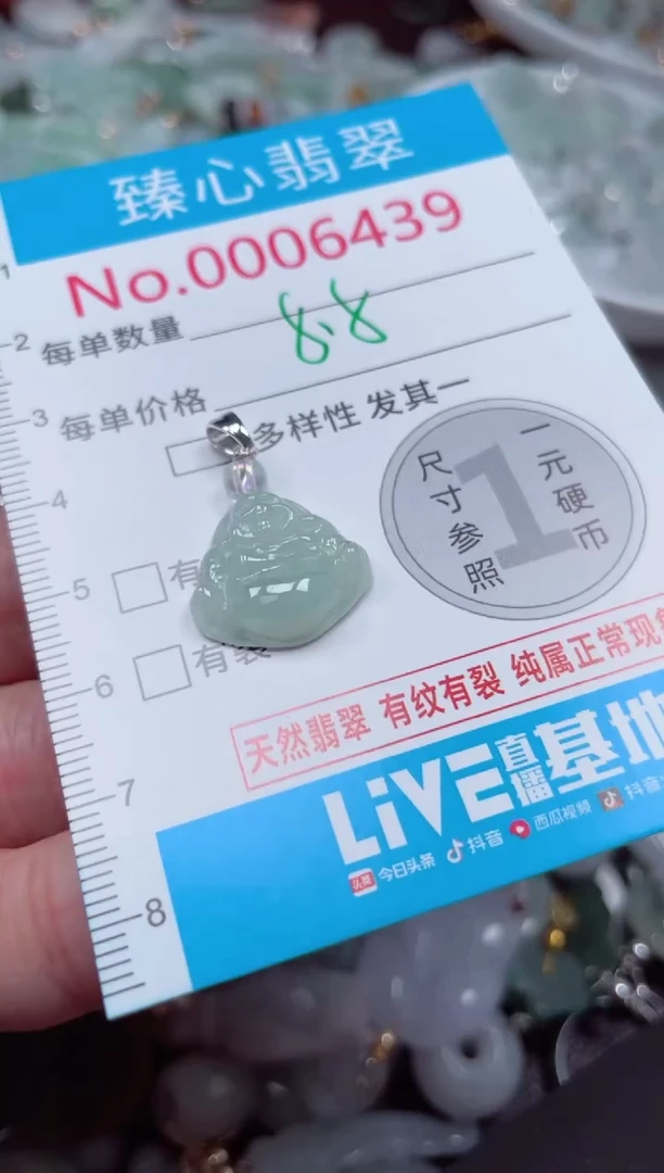 颈饰未镶嵌翡翠6439