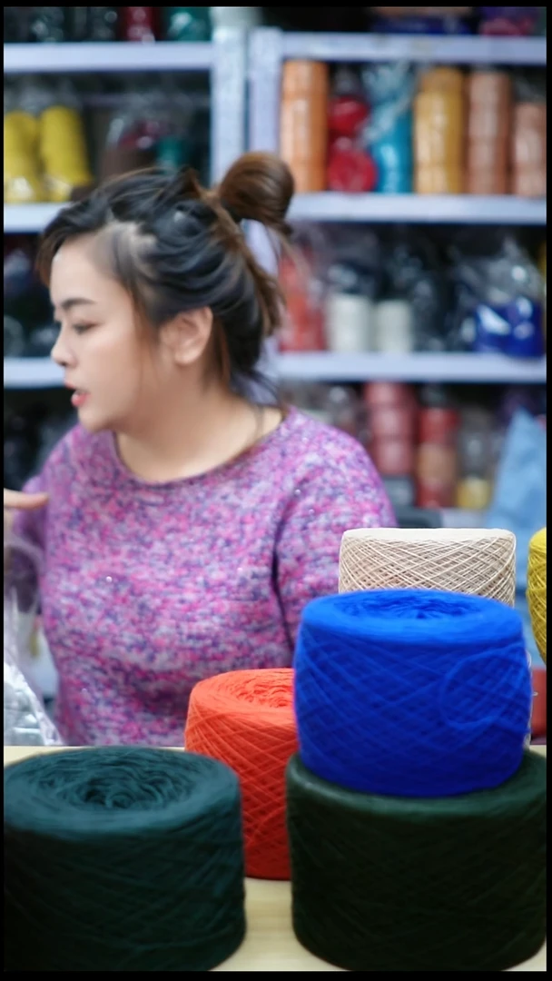 羊绒欢姐手编线B941