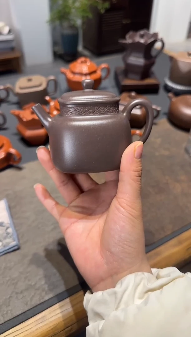 【闪购商品】紫砂茶壶四方言心