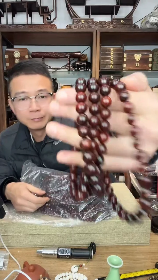 乌木类书架673小叶紫檀1.0*108多圈