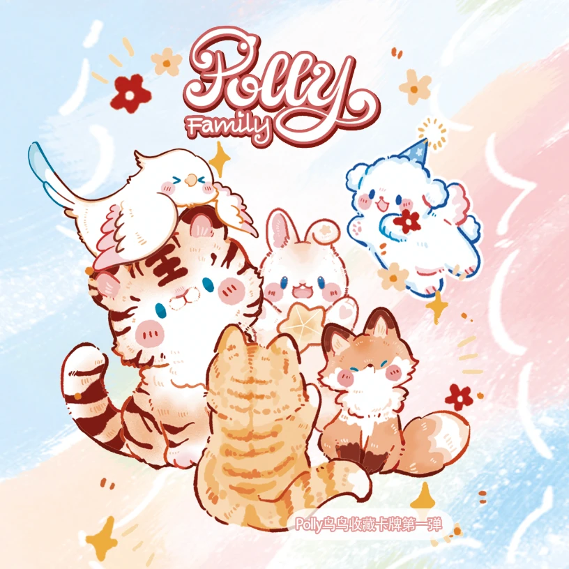 【叠叠】CARDHUB《Polly鸟鸟第一弹》收藏卡盲盒