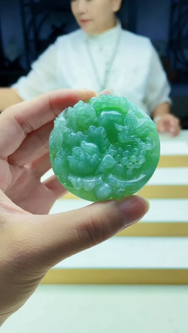 未镶嵌定制翡翠毛货09150225