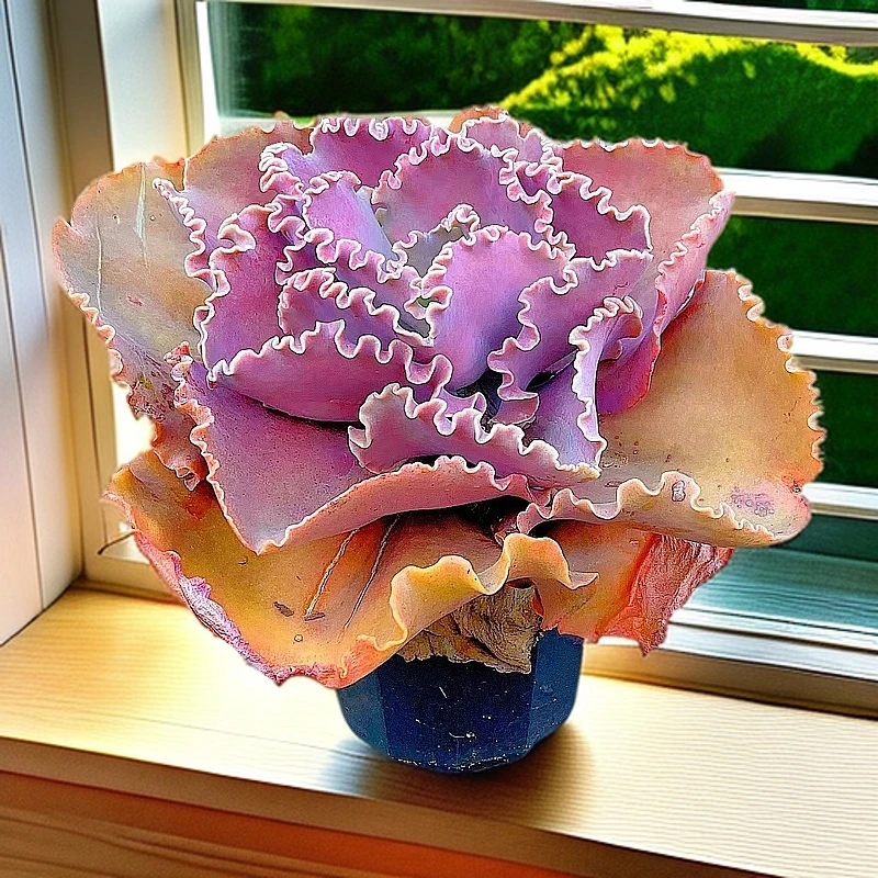 【法国皇后 女王 多肉植物 】粉色易老桩 2单包邮 花旦精品多肉