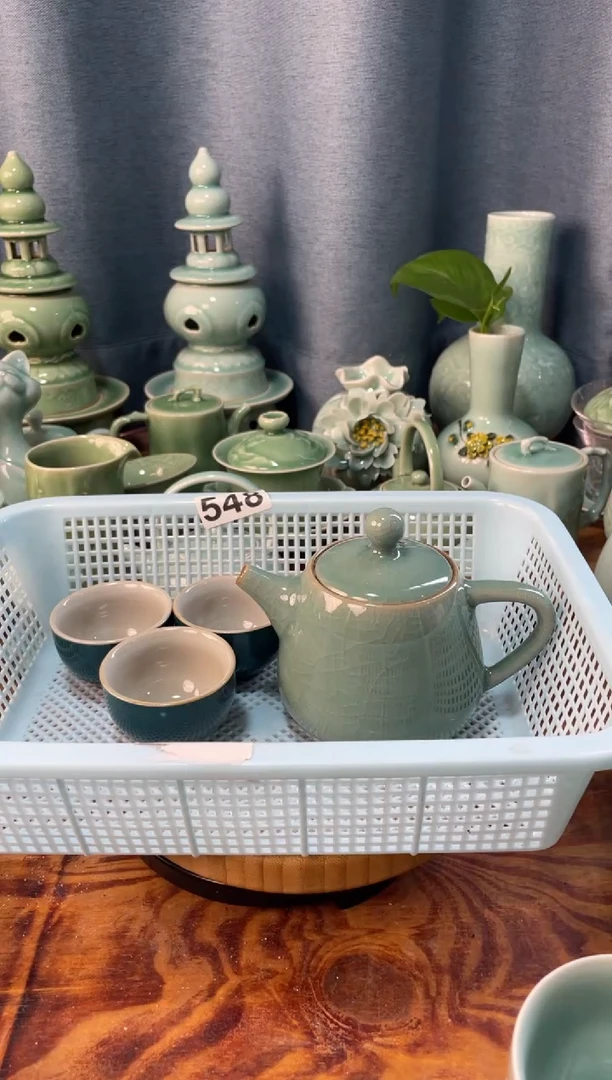 548微瑕慧语瓷坊 龙泉青瓷大促