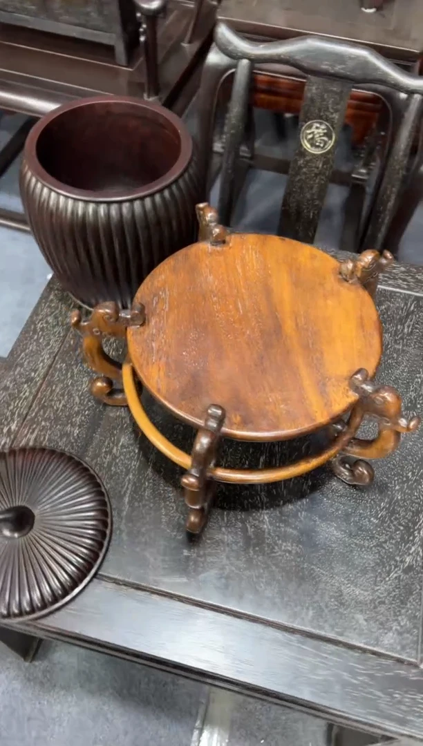 木五龙底座圆形底座