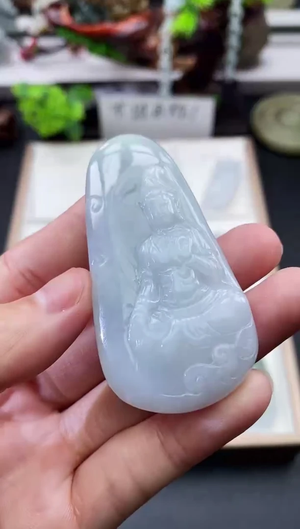 颈饰未镶嵌翡翠天然缅甸A货翡翠