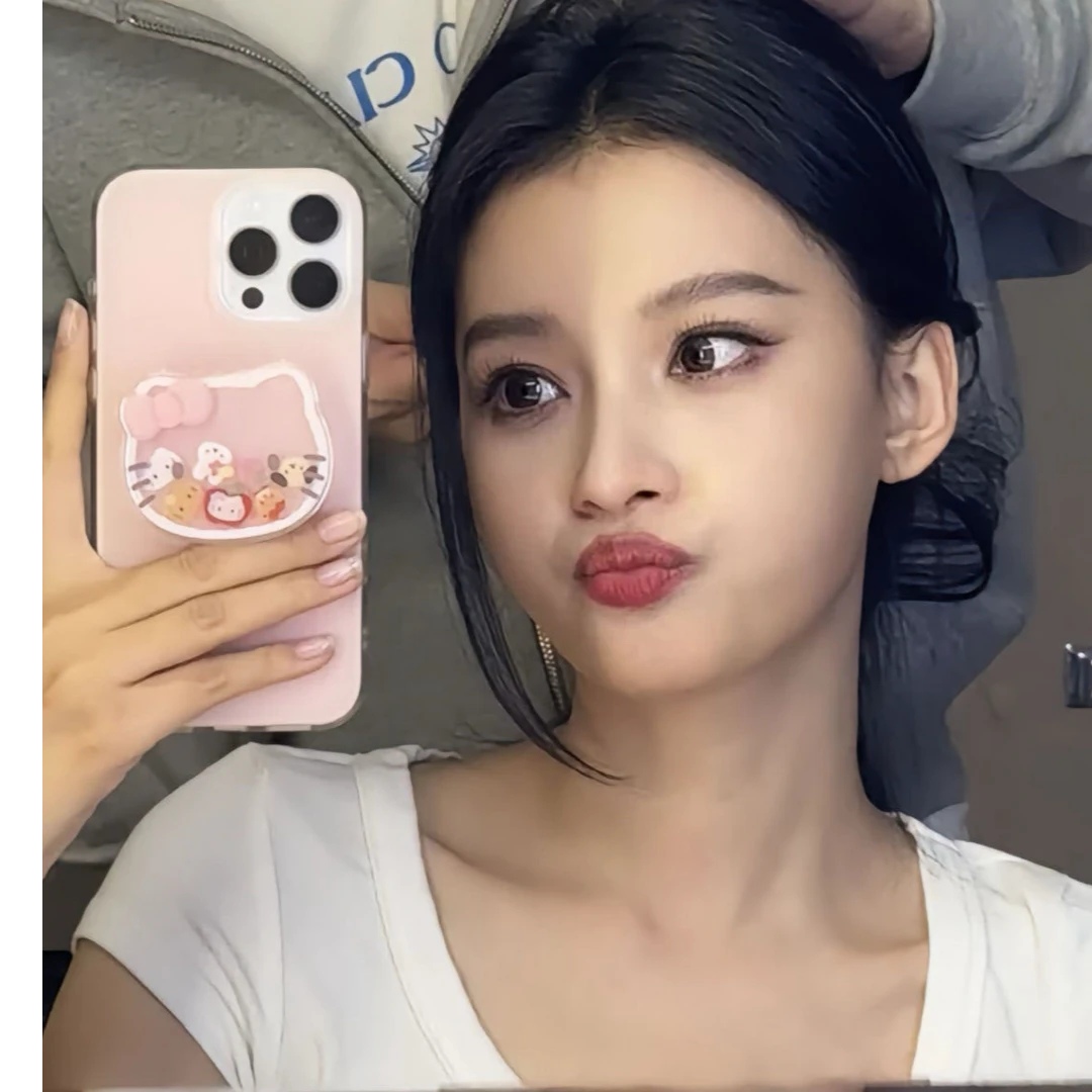 孙怡怡同款KT摇摇乐iPhone16ProMax适用苹果手机壳15/13/12/14xr