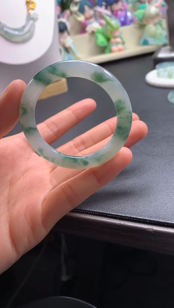 未镶嵌定制翡翠0517455147（41*5.8*6.8）