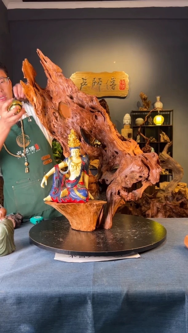 木卢师傅根艺作品（不包含人物摆件）