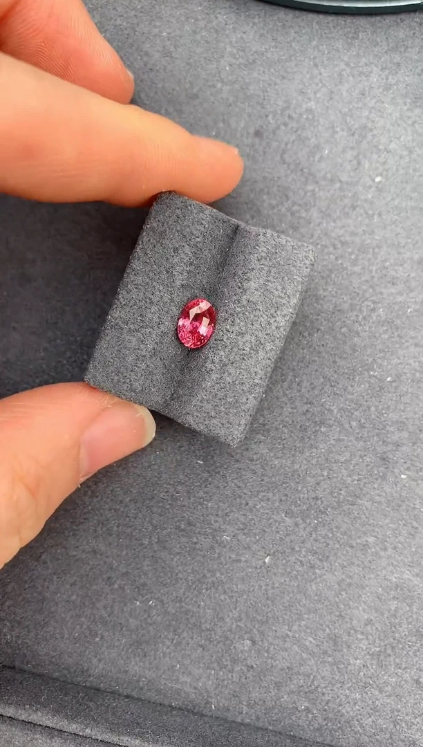 【闪购商品】彩色蓝宝石裸石未镶嵌1.1ct帕帕拉恰