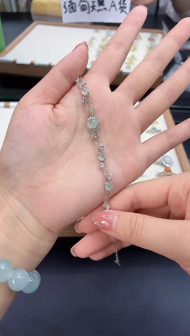 银S925镶嵌戒指翡翠111111111