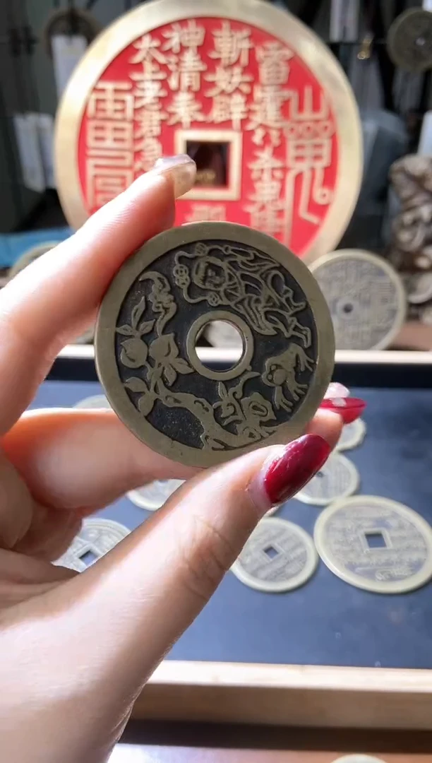 【闪购商品】铜现代翻砂铜工艺品刘海戏金蟾