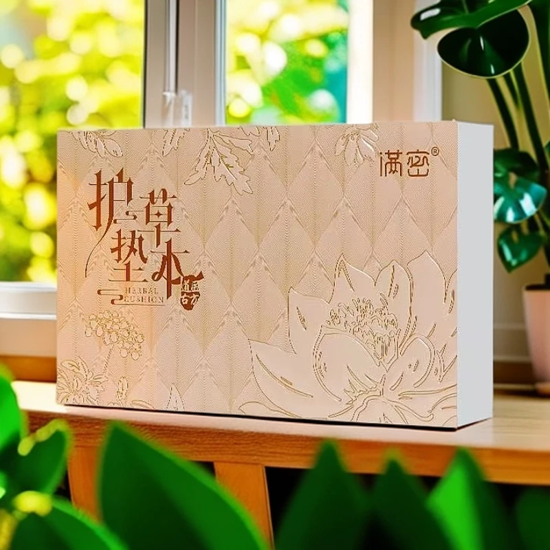 雪莲花草本护垫雪莲贴卫生护垫养护透气